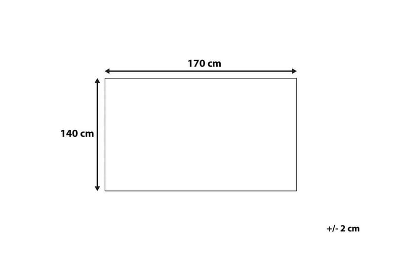 Pläd Aydia 140x170 cm - Grå - Textil & mattor - Filt & pläd