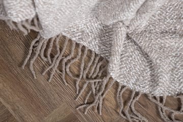 Pläd Edwand 130x170 cm - Grå/Vit - Textil & mattor - Filt & pläd