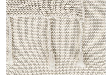 Pläd Gunia 125x150 cm - Beige - Textil & mattor - Filt & pläd