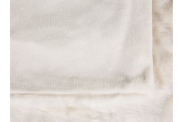 Pläd Sebaal 150x200 cm Tvåsidig - Vit - Textil & mattor - Filt & pläd