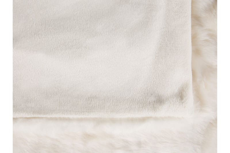 Pläd Sebaal 150x200 cm Tvåsidig - Vit - Textil & mattor - Filt & pläd