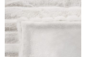 Pläd Sharrow 150x200 cm Tvåsidig - Vit - Textil & mattor - Filt & pläd