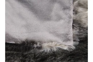 Tazart Pläd 150x200 cm Tvåsidig - Grå/Vit - Textil & mattor - Filt & pläd