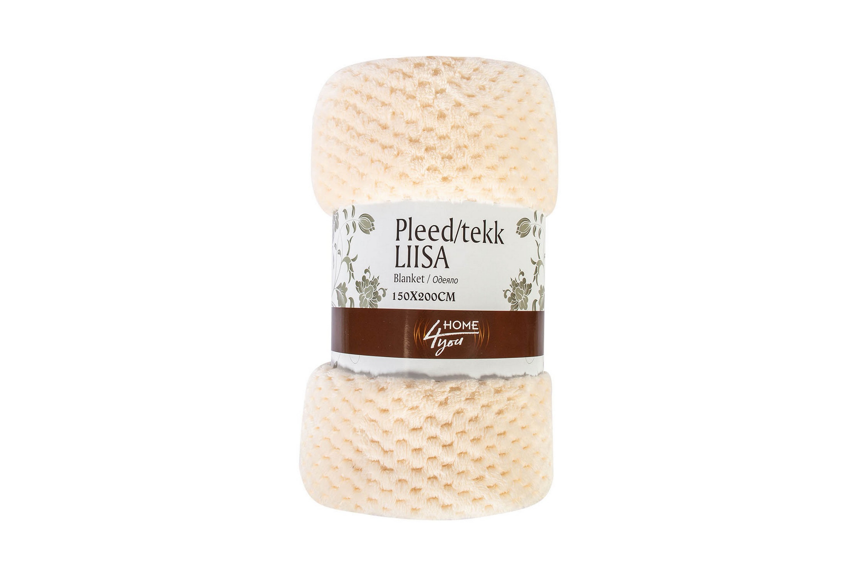 Pläd Liisa Coral 150x200cm Beige