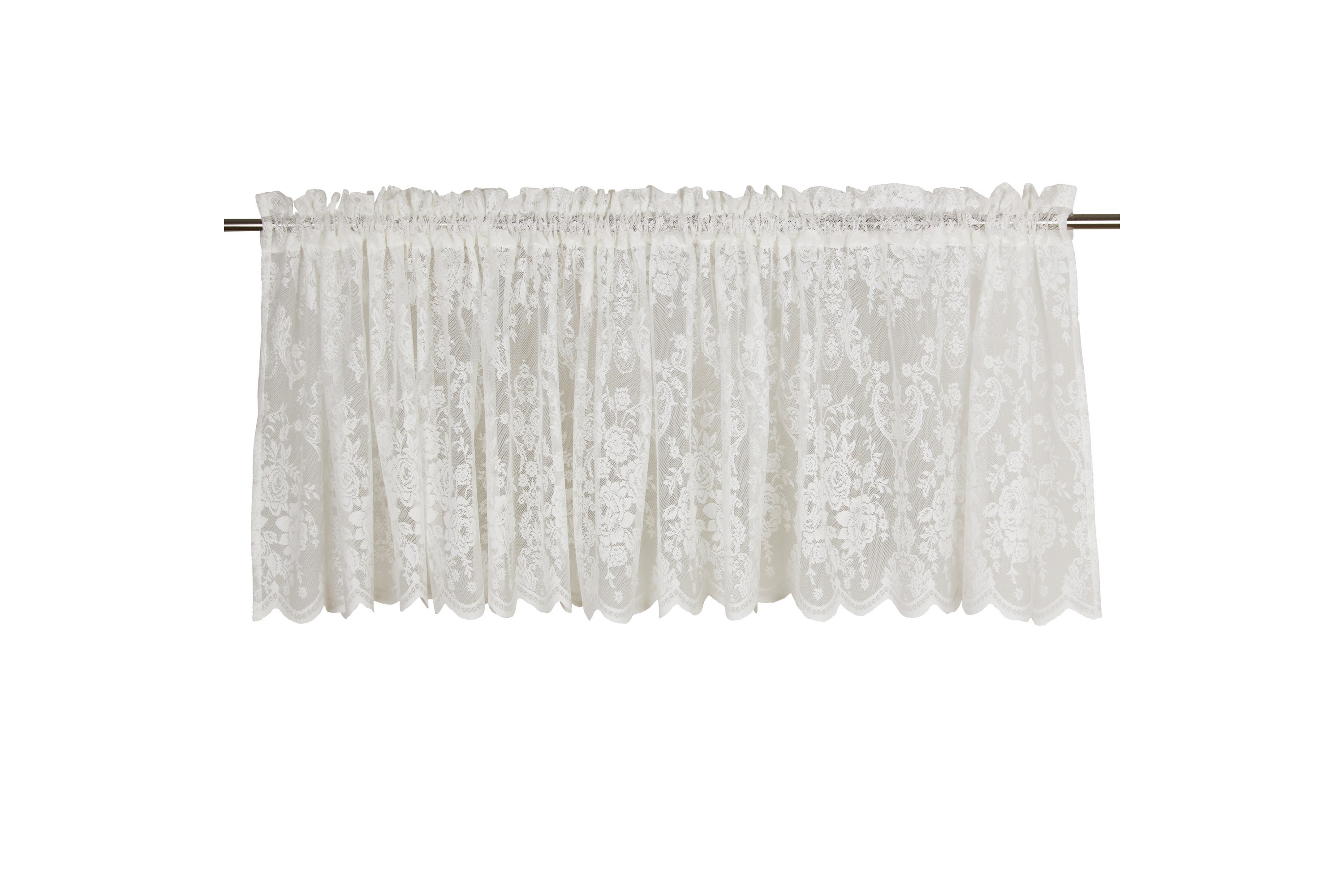 Gardinkappa Rosanna Kanal 55x250 cm Offwhite Fondaco