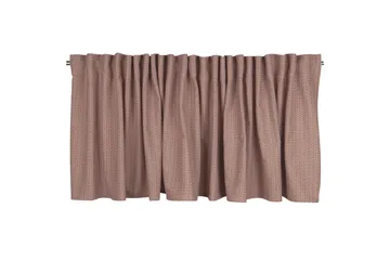 Sissel Gardinkappa 55 cm - Beige/Röd - Textil & mattor - Gardiner - Gardinkappa