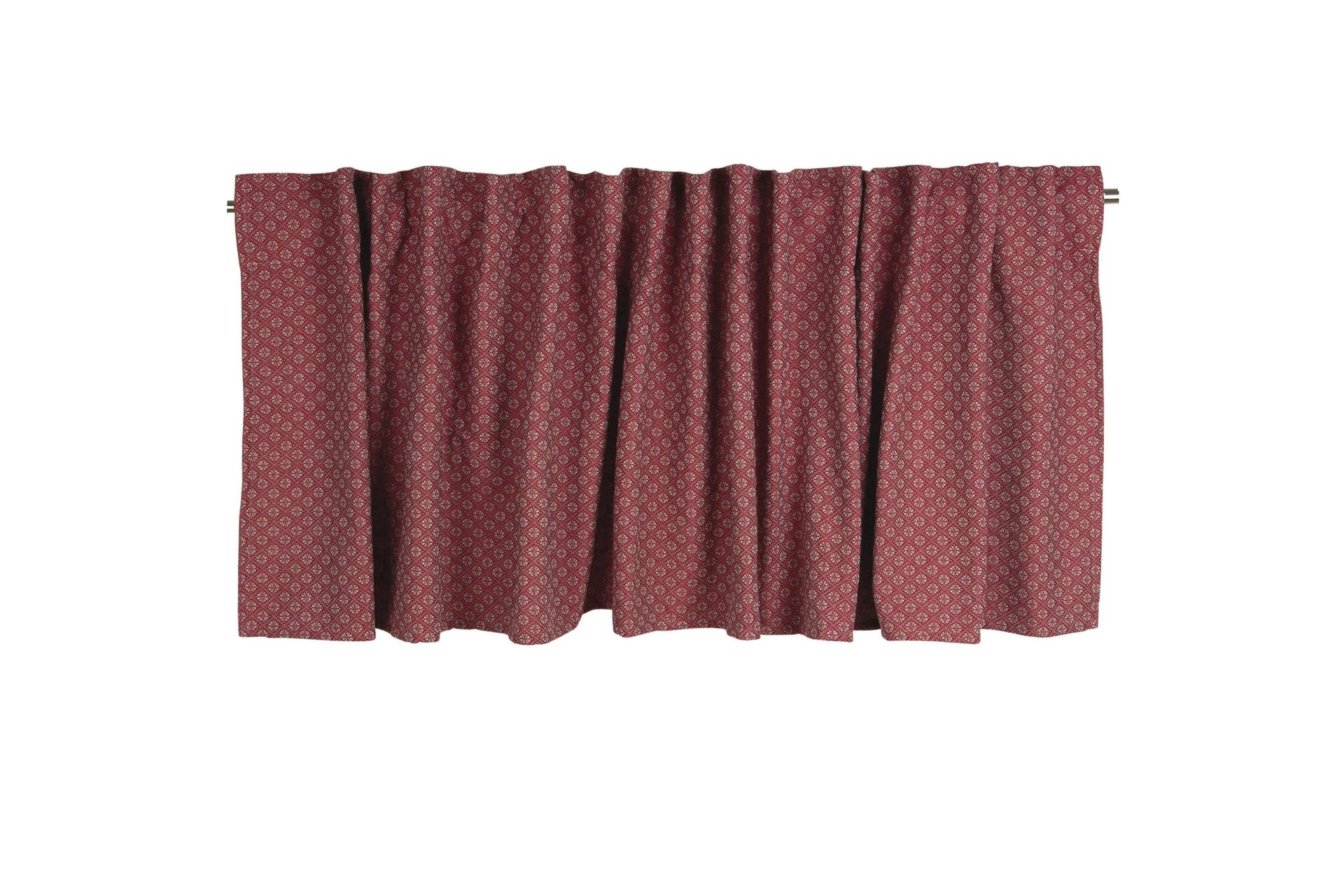 Trine Gardinkappa 250 cm Röd -
