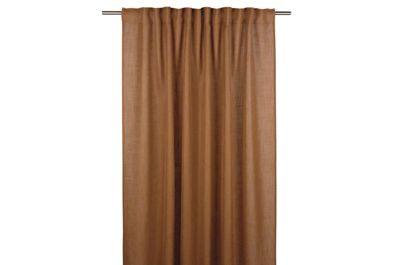 Brooklyn Gardinlängd 140x280 cm - Konjak - Textil & mattor - Gardiner - Gardinkappa