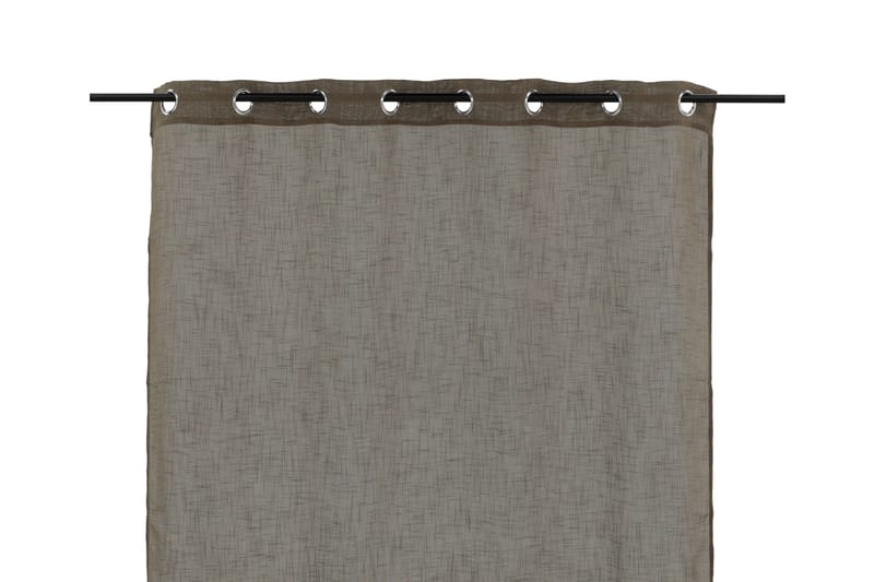 Kaya Öljettgardin 140x290 cm - Brun - Textil & mattor - Gardiner - Gardinlängder - Öljettgardiner