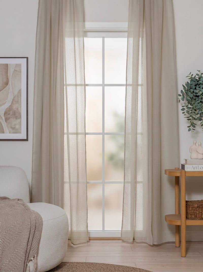 Gardin Alma 140x250 cm - Linen - Textil & mattor - Gardiner - Gardinlängder - Hällängder