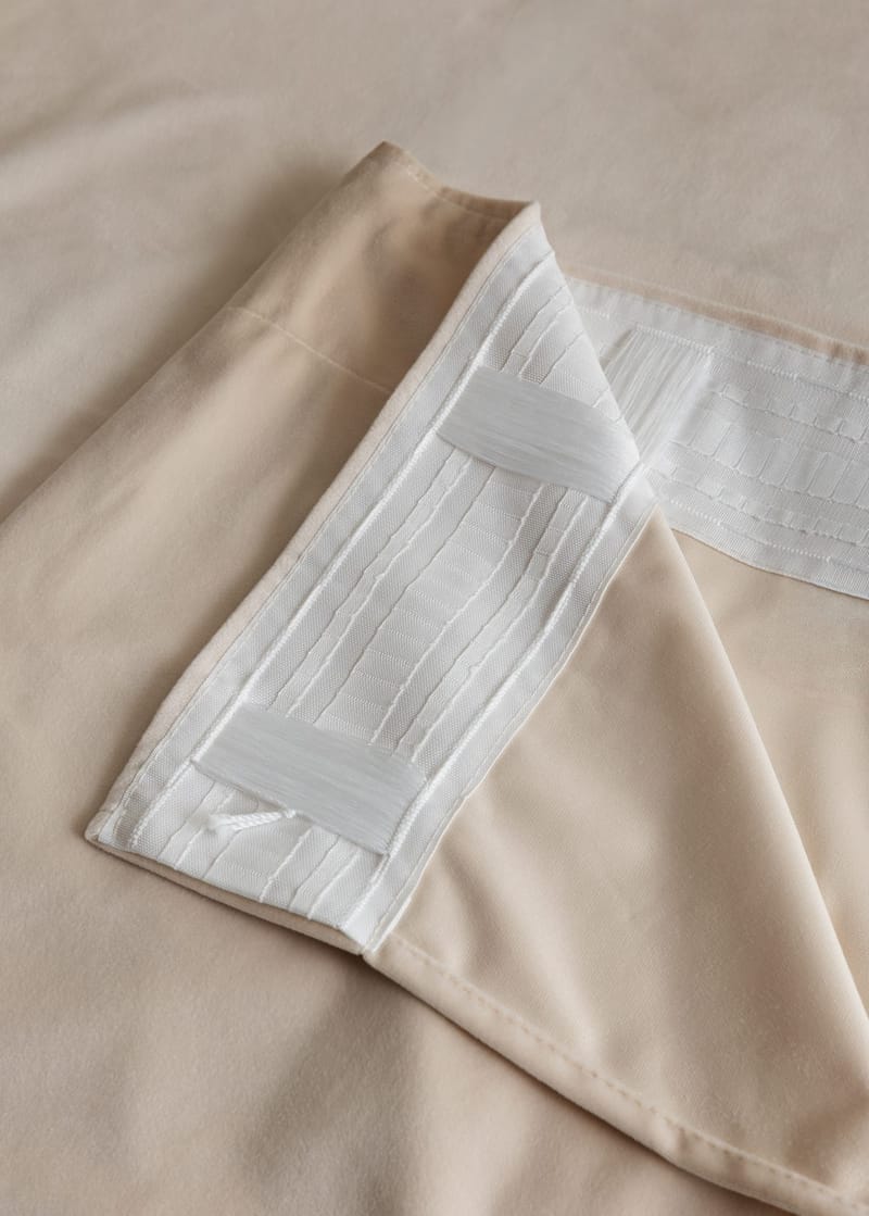 Gardin Elsa 140x250 cm - Creme - Textil & mattor - Gardiner - Gardinlängder - Veckbandslängder