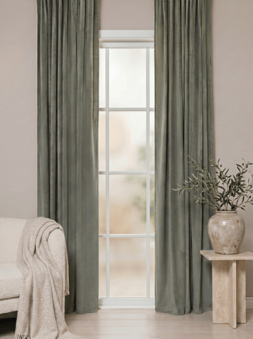 Gardin Elsa 140x250 cm - Emerald Green - Textil & mattor - Gardiner - Gardinlängder - Veckbandslängder