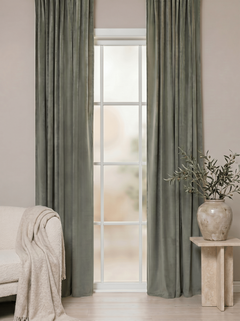 Gardin Elsa 140x250 cm, Emerald Green