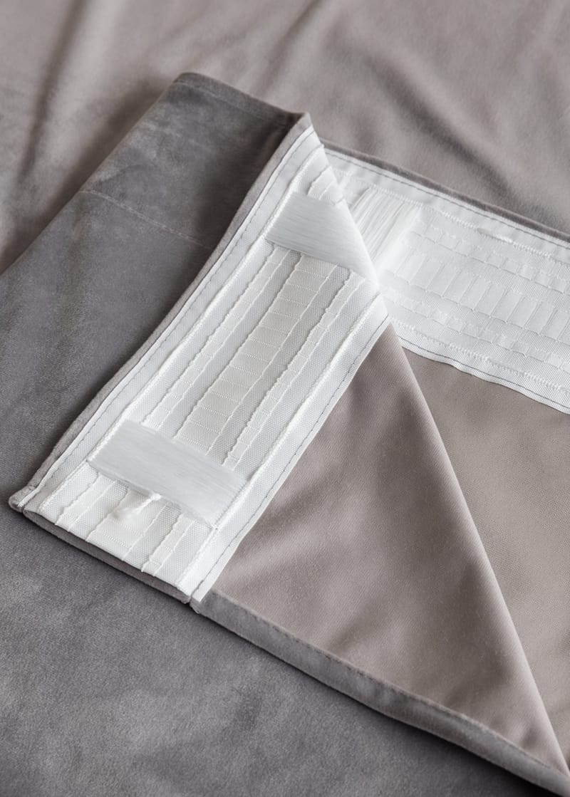 Gardin Elsa 140x250 cm - Silver - Textil & mattor - Gardiner - Gardinlängder - Veckbandslängder