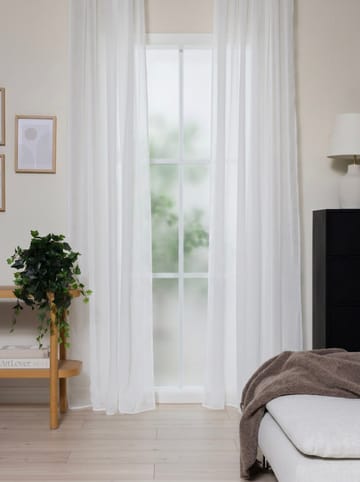 Gardin Felicia 140x240 cm - Crèmevit - Textil & mattor - Gardiner - Gardinlängder - Öljettgardiner