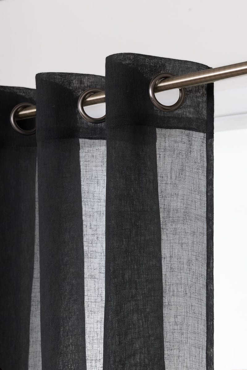 Gardin Felicia 140x240 cm - Grafit - Textil & mattor - Gardiner - Gardinlängder - Öljettgardiner
