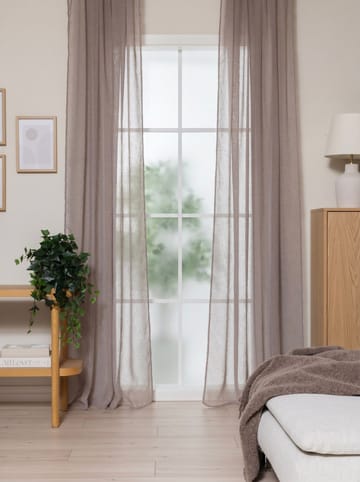 Gardin Felicia 140x240 cm - Greige - Textil & mattor - Gardiner - Gardinlängder - Öljettgardiner