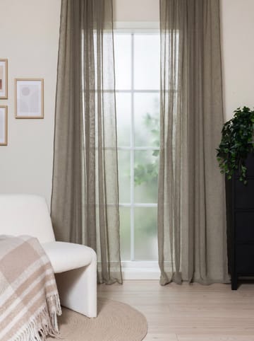 Gardin Felicia 140x240 cm - Olivgrön - Textil & mattor - Gardiner - Gardinlängder - Öljettgardiner