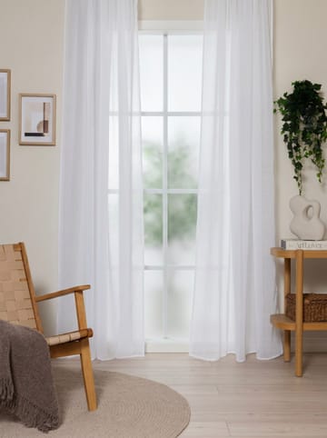 Gardin Felicia 140x240 cm - White - Textil & mattor - Gardiner - Gardinlängder - Öljettgardiner