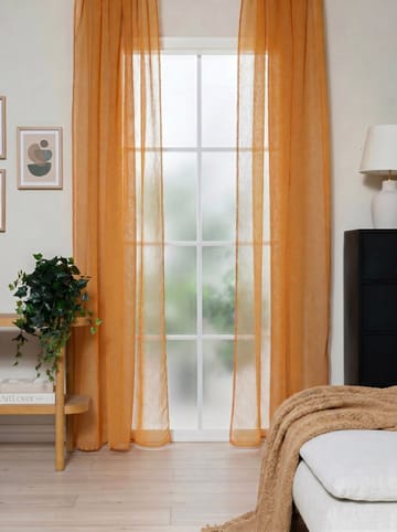 Gardin Felicia 140x240 cm - Yellow - Textil & mattor - Gardiner - Gardinlängder - Öljettgardiner