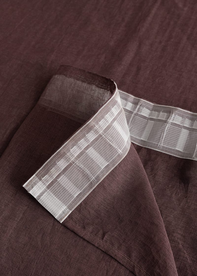 Gardin Lisa 140x250 cm - Chocolate - Textil & mattor - Gardiner - Gardinlängder - Veckbandslängder