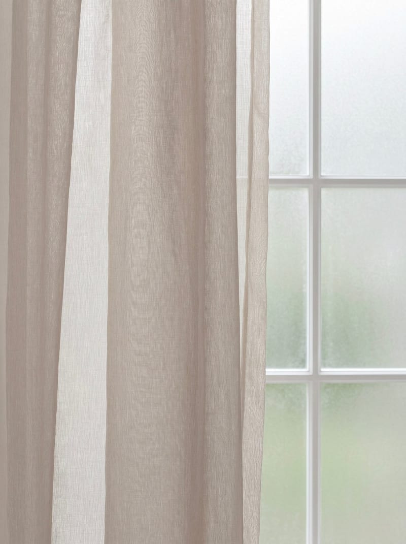 Gardin Lisa 140x250 cm - Greige - Textil & mattor - Gardiner - Gardinlängder - Veckbandslängder
