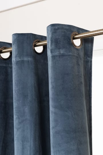 Gardin Saga 140x240 cm - Indigo Blue - Textil & mattor - Gardiner - Gardinlängder - Öljettgardiner