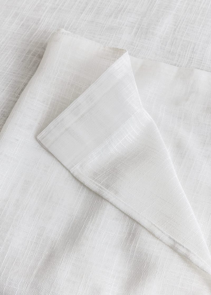 Gardin Stella 140x250 cm - Creme - Textil & mattor - Gardiner - Gardinlängder - Veckbandslängder
