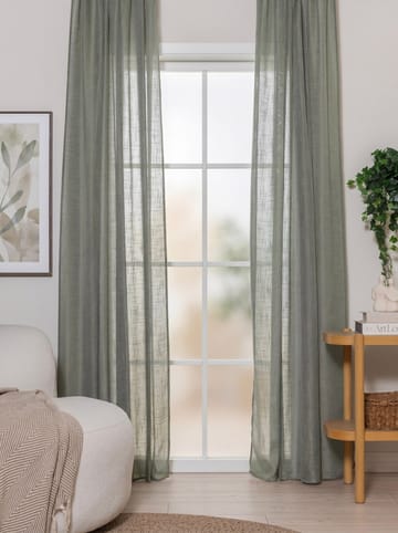 Gardin Stella 140x250 cm - Green - Textil & mattor - Gardiner - Gardinlängder - Veckbandslängder