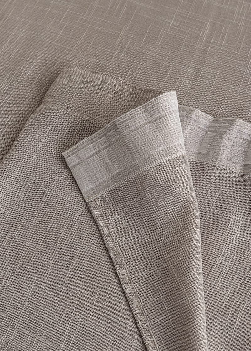 Gardin Stella 140x250 cm - Greige - Textil & mattor - Gardiner - Gardinlängder - Veckbandslängder