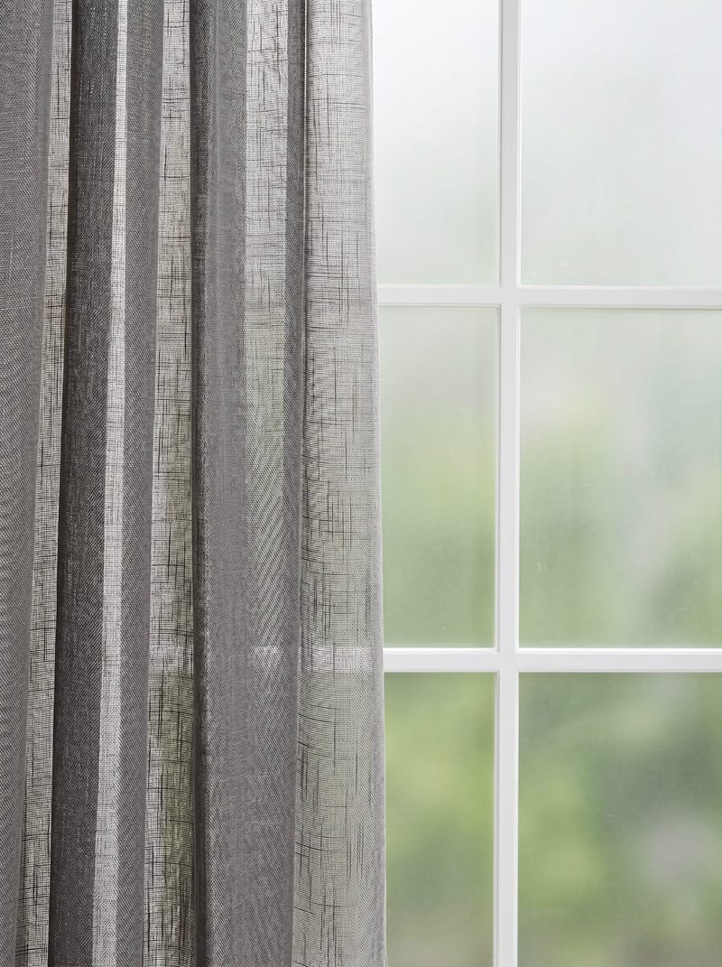 Gardin Stella 140x250 cm - Grey - Textil & mattor - Gardiner - Gardinlängder - Veckbandslängder