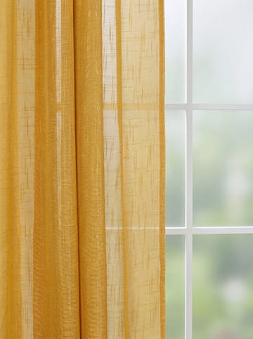Gardin Stella 140x250 cm - Yellow - Textil & mattor - Gardiner - Gardinlängder - Veckbandslängder