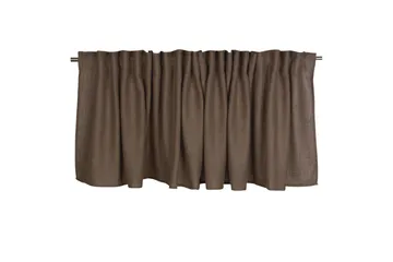 Alan Gardinkappa 55 cm - Nougat - Textil & mattor - Gardiner - Gardinlängder - Hanklängd