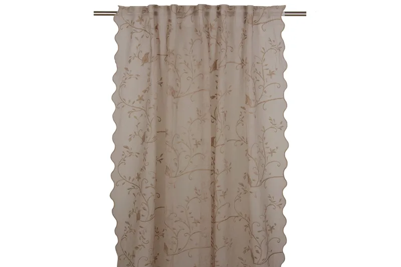 Bird Gardinlängd 130x250 cm - Lin - Textil & mattor - Gardiner - Gardinlängder - Hanklängd