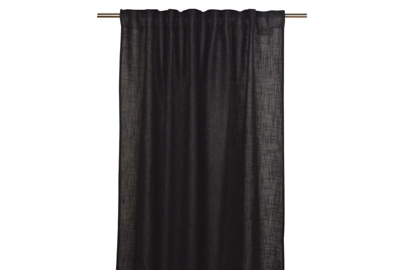 Gardinlängd Brooklyn 140x280 - Svart - Textil & mattor - Gardiner - Gardinlängder - Hanklängd