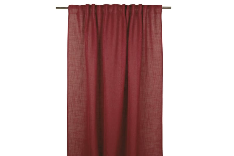Gardinlängd Chaorna 140x250 - Röd - Textil & mattor - Gardiner - Gardinkappa