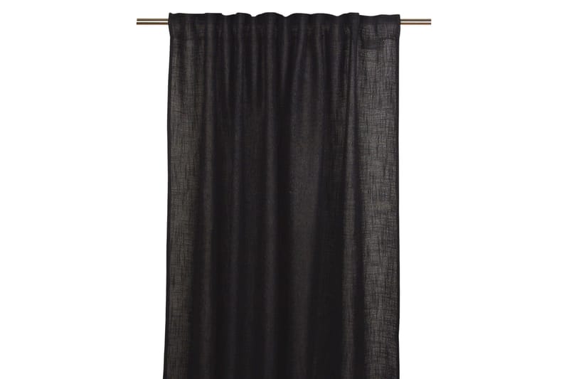 Alan Gardinlängd 140x250 cm - Svart - Textil & mattor - Gardiner - Gardinlängder - Hanklängd