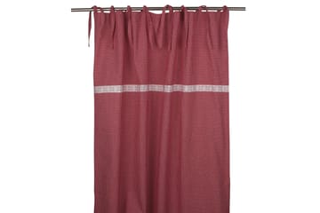 Gardinlängd Lovis 120x250 - Röd - Textil & mattor - Gardiner - Gardinlängder - Hanklängd