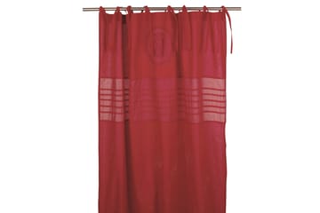 Molly Gardinlängd 120x240 cm - Röd - Textil & mattor - Gardiner - Gardinlängder - Hanklängd