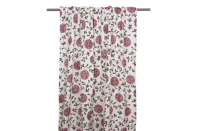 Noel Gardinlängd 120x245 cm, Vit