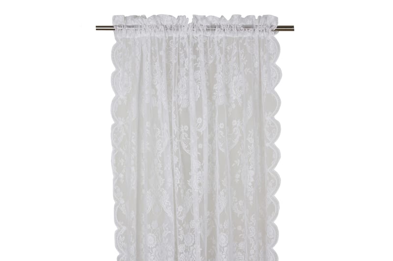 Gardinlängd Rosanna Kanallängd 2-pack 240 cm Vit - Kanallängd