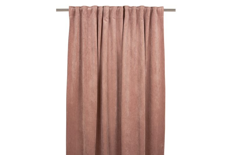 Gardinlängd Chester Multibandslängd 2-pack 140x250 cm Rosa - Fondaco - Hanklängd