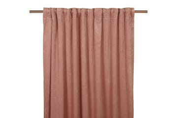 Sameta Sammetsgardin Multibandslängd 2-pack 240 cm - Peach - Textil & mattor - Gardiner - Gardinlängder - Hanklängd