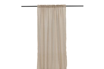 Elena Gardin 135x240 cm - Beige - Textil & mattor - Gardiner - Gardinlängder - Kanallängd