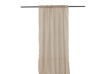 Elena Gardin 135x240 cm - Beige - Textil & mattor - Gardiner - Gardinlängder - Kanallängd