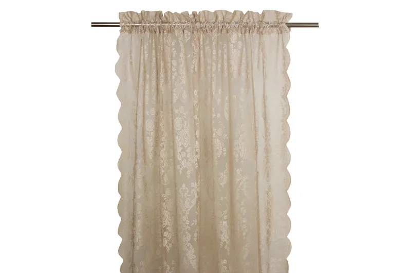 Ella Gardinlängd Kanallängd 2-pack 240 cm, Linnefärg