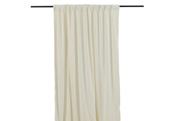 Elma Gardin 140x240 cm - Vit - Textil & mattor - Gardiner - Gardinlängder - Kanallängd