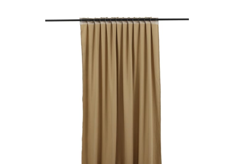 Elma Gardin 140x290 cm - Brun - Textil & mattor - Gardiner - Gardinlängder - Kanallängd