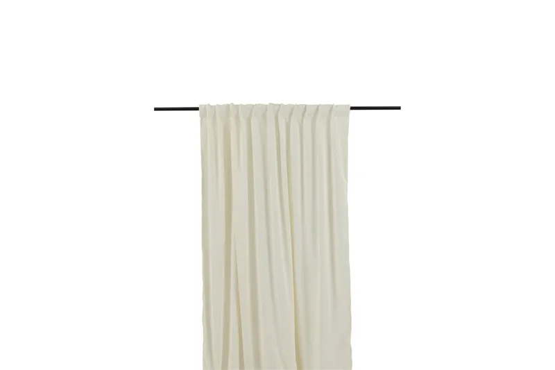 Elma Gardin 140x290 cm - Vit - Textil & mattor - Gardiner - Gardinlängder - Kanallängd