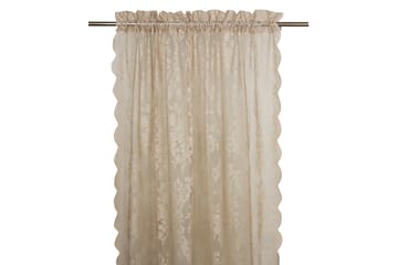 Gardinlängd Rosanna Kanallängd 2-pack 240 cm Linnefärg - Fondaco - Textil & mattor - Gardiner - Gardinlängder - Kanallängd